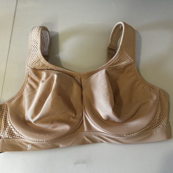 Glamorise Women's Plus Size Hi-Impact Sports Bra Underwire #9066 38C - Picture 4 of 11